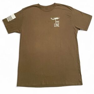 Nine Line Apparel Khaki Short Sleeve Tee